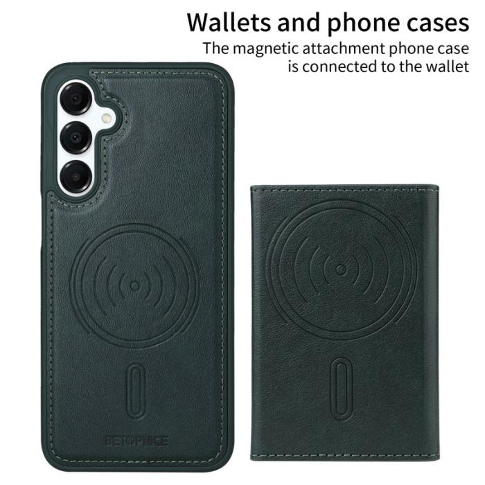 BETOPNICE - BETOPNICE Samsung Galaxy A16 5G Fodral Äkta läder - Grön