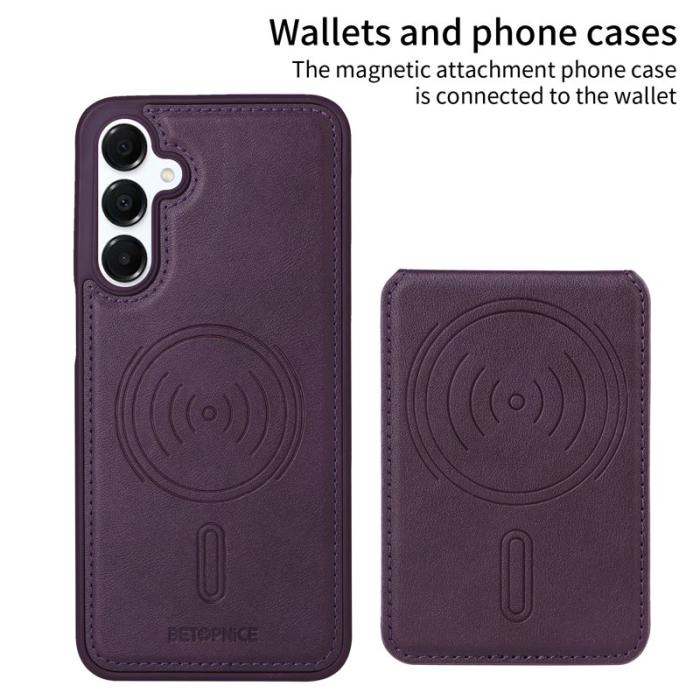 BETOPNICE - BETOPNICE Samsung Galaxy A16 5G Fodral Äkta läder - Lila