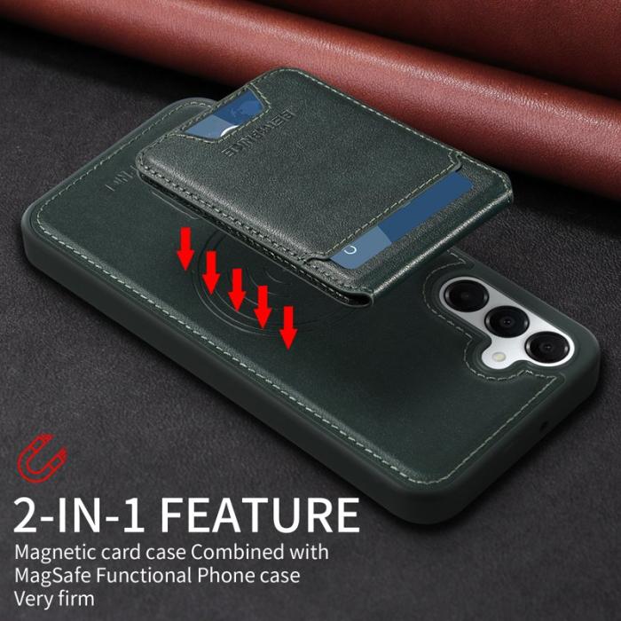 BETOPNICE - BETOPNICE Samsung Galaxy A16 Fodral Äkta läder - Grön