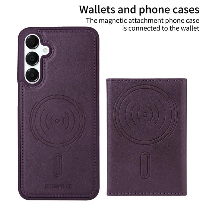 BETOPNICE - BETOPNICE Samsung Galaxy A16 Fodral Äkta läder - Lila