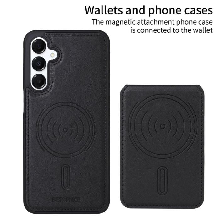 BETOPNICE - BETOPNICE Samsung Galaxy A16 Fodral Äkta läder - Svart