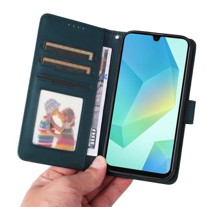 BETOPNICE - BETOPNICE Samsung Galaxy A16 Fodral - Detachable PU Läder - Blå