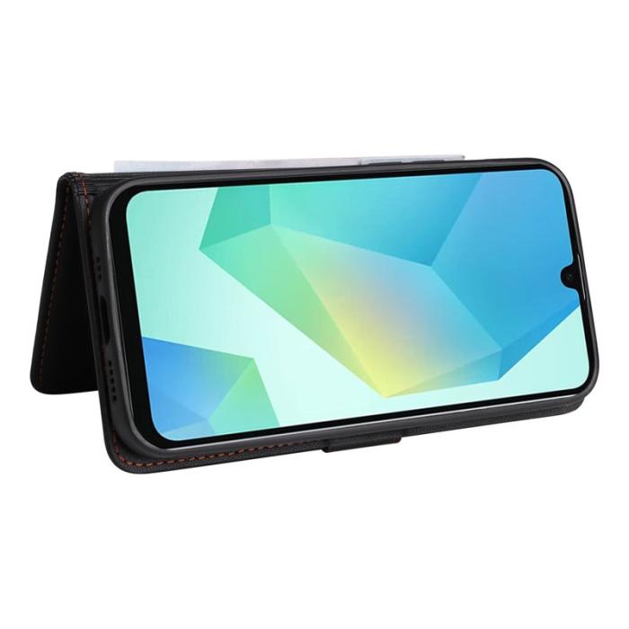 BETOPNICE - BETOPNICE Samsung Galaxy A16 Fodral - Detachable PU Läder - Svart