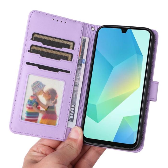 BETOPNICE - BETOPNICE Samsung Galaxy A16 Fodral - Detachable PU Leather - Lila