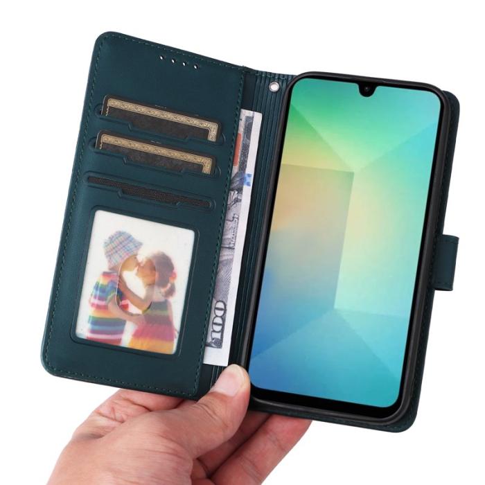 BETOPNICE - BETOPNICE Samsung Galaxy A26 5G Fodral - Detachable PU Läder - Blå