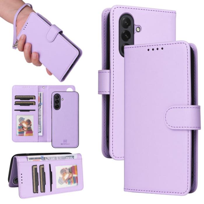 BETOPNICE - BETOPNICE Samsung Galaxy A26 5G Fodral - Detachable PU Läder - Lila