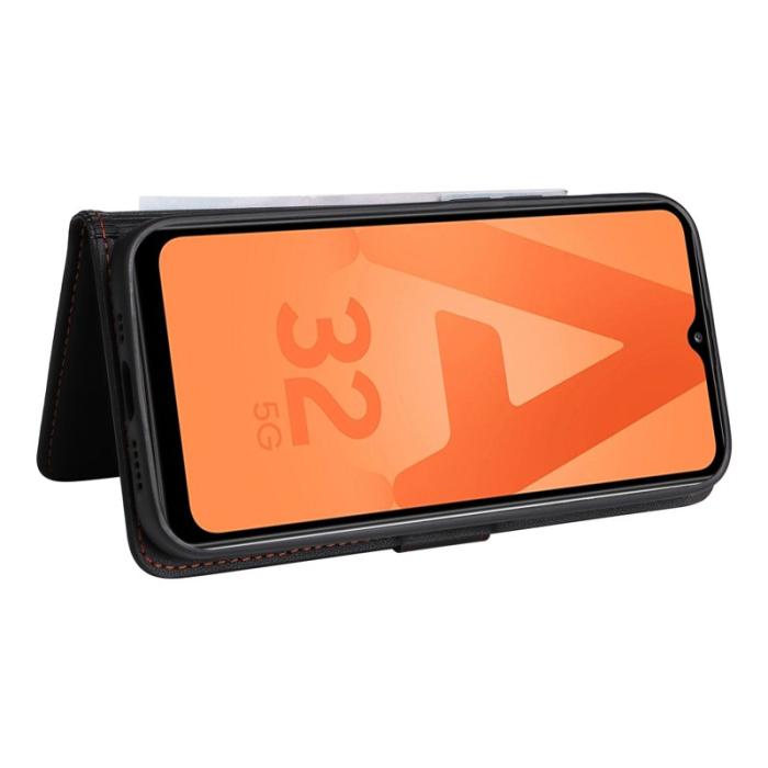 BETOPNICE - BETOPNICE Samsung Galaxy A32 5G/M32 5G Fodral - PU Läder - Svart