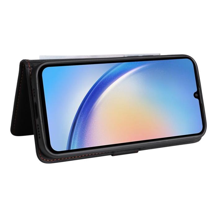 BETOPNICE - BETOPNICE Samsung Galaxy A34 5G Fodral - Detachable PU Leather - Svart