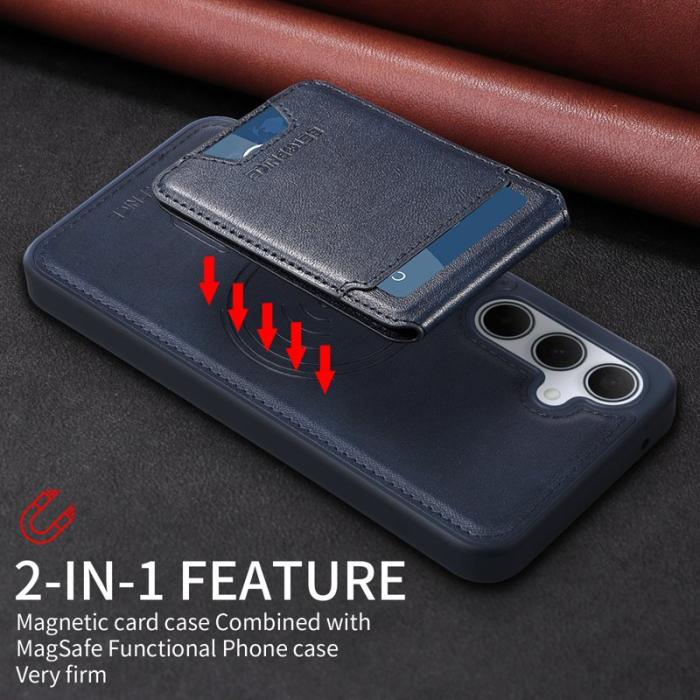 BETOPNICE - BETOPNICE Samsung Galaxy A35 5G Fodral Äkta läder - Blå