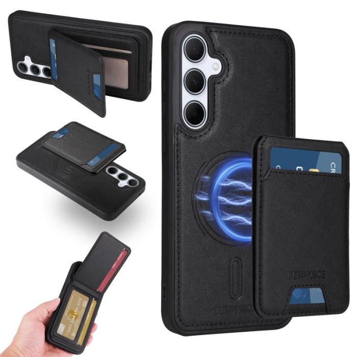 BETOPNICE - BETOPNICE Samsung Galaxy A35 5G Fodral - Äkta läder - Svart