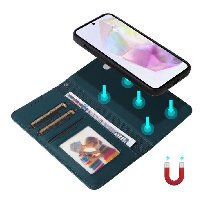 BETOPNICE - BETOPNICE Samsung Galaxy A36 5G Fodral - Detachable PU Leather - Blå