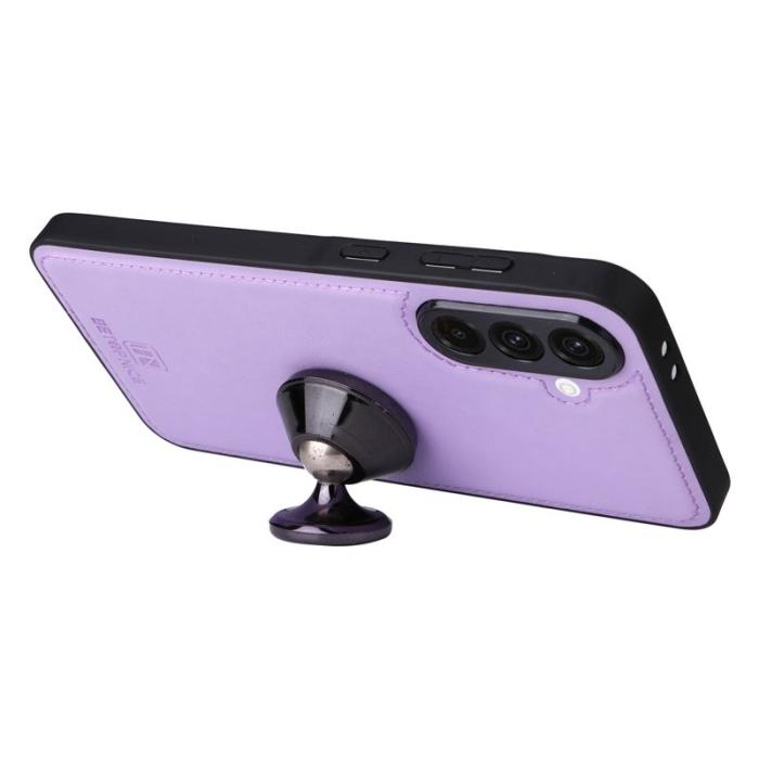 BETOPNICE - BETOPNICE Samsung Galaxy A36 5G Fodral - Detachable PU Leather - Lila