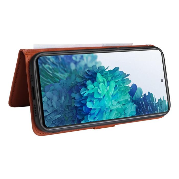 BETOPNICE - BETOPNICE Samsung Galaxy S20 FE Fodral i PU-läder - Brun