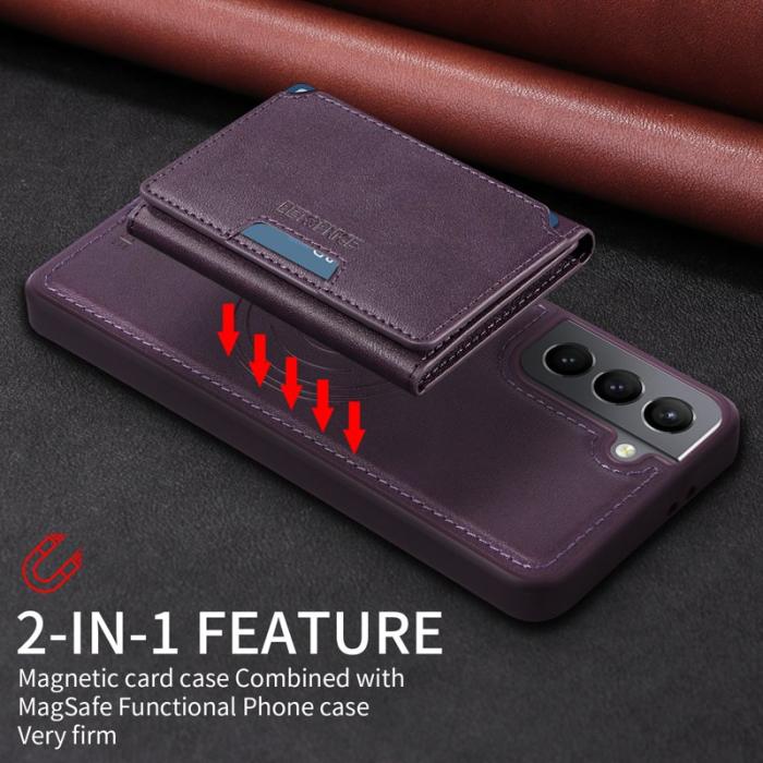 BETOPNICE - BETOPNICE Samsung Galaxy S21 5G Fodral Äkta läder - Lila