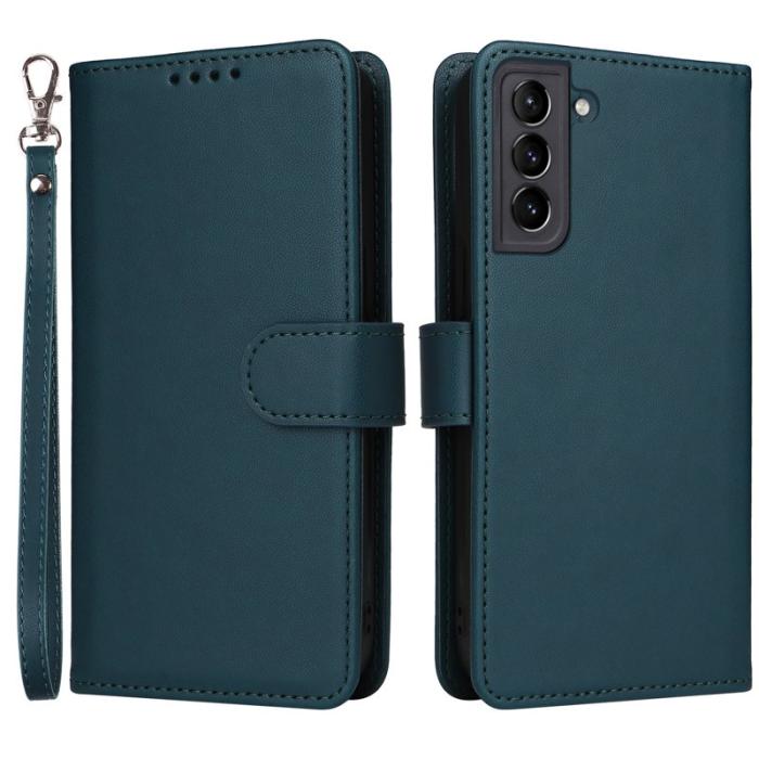 BETOPNICE - BETOPNICE Samsung Galaxy S21+ 5G Fodral - Detachable PU Läder - Blå