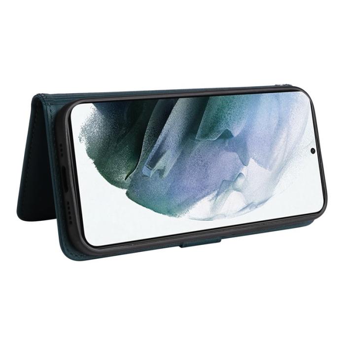 BETOPNICE - BETOPNICE Samsung Galaxy S21+ 5G Fodral - Detachable PU Läder - Blå