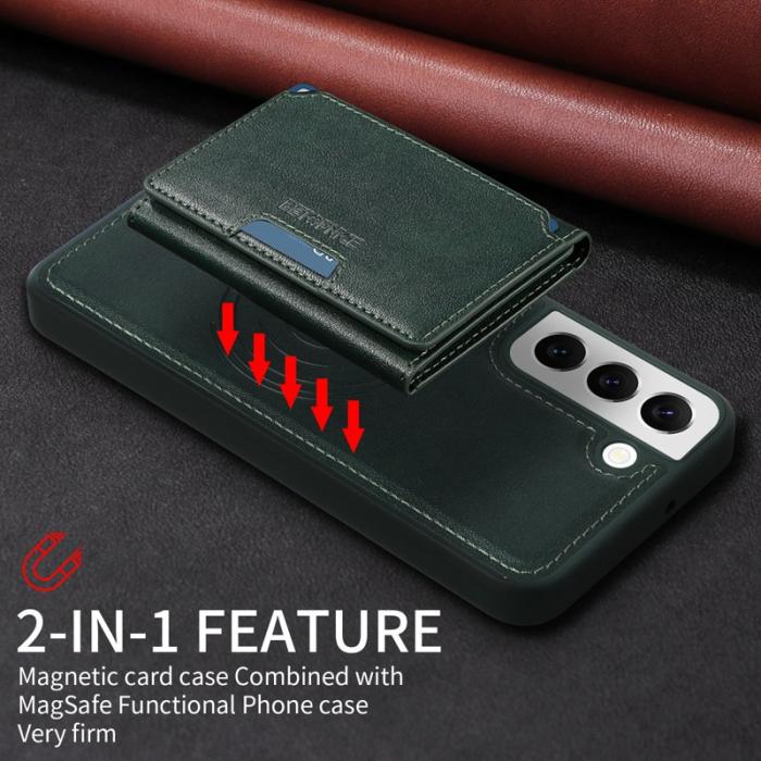 BETOPNICE - BETOPNICE Samsung Galaxy S22 5G Fodral Äkta läder - Grön