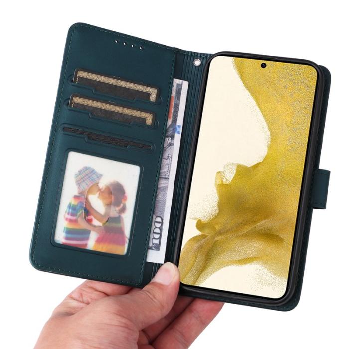 BETOPNICE - BETOPNICE Samsung Galaxy S22+ 5G Fodral - Detachable PU Leather - Blå