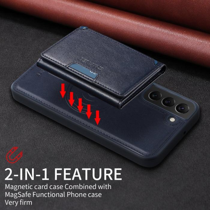 BETOPNICE - BETOPNICE Samsung Galaxy S22+ Fodral Äkta läder - Blå