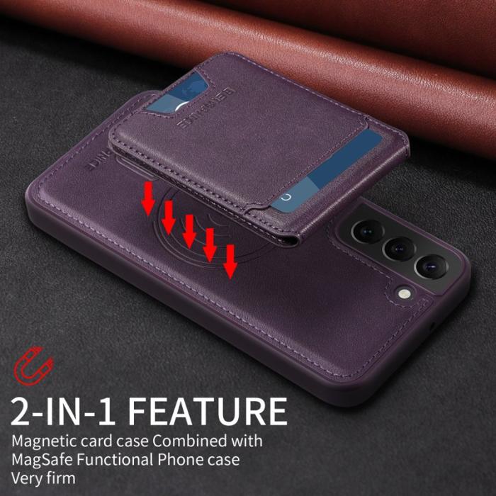 BETOPNICE - BETOPNICE Samsung Galaxy S22+ Fodral Äkta läder - Lila