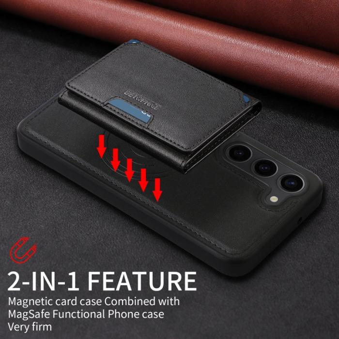 BETOPNICE - BETOPNICE Samsung Galaxy S23 Fodral Äkta läder - Svart