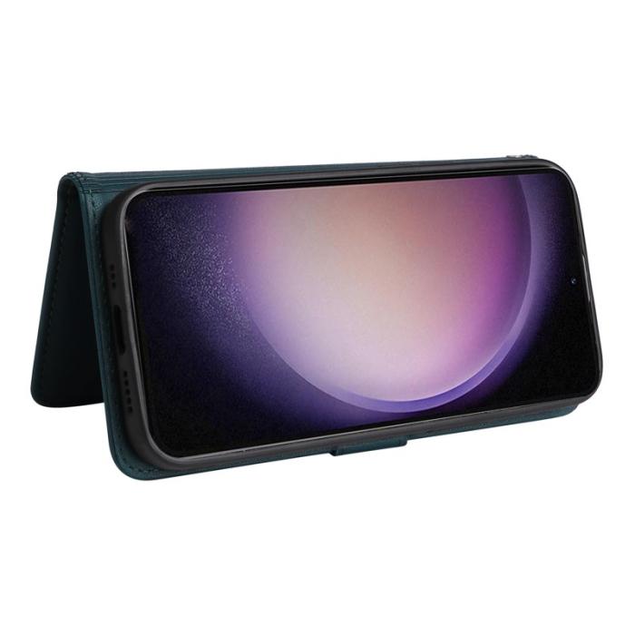 BETOPNICE - BETOPNICE Samsung Galaxy S23 Fodral - Detachable PU Läder - Blå