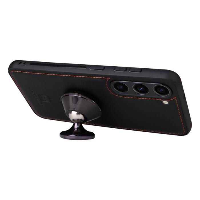 BETOPNICE - BETOPNICE Samsung Galaxy S23 Fodral - Detachable PU Läder - Svart