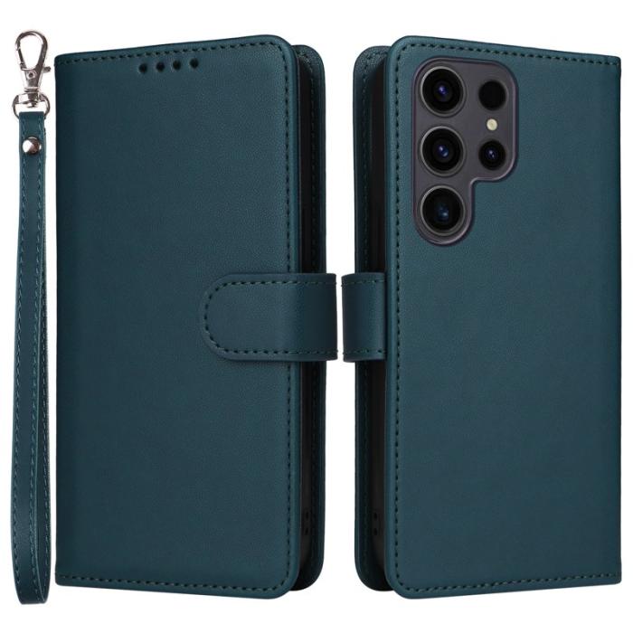 BETOPNICE - BETOPNICE Samsung Galaxy S23 Ultra Fodral Äkta läder - Blå