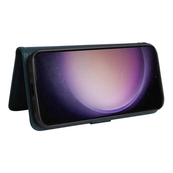 BETOPNICE - BETOPNICE Samsung Galaxy S23 Ultra Fodral Äkta läder - Blå