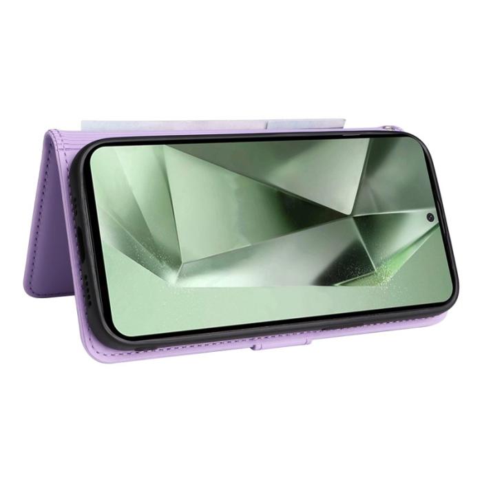 BETOPNICE - BETOPNICE Samsung Galaxy S24 FE Fodral Äkta läder - Lila