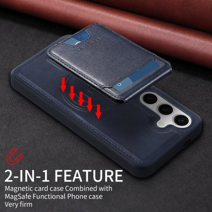 BETOPNICE - BETOPNICE Samsung Galaxy S24 Fodral Äkta läder - Blå