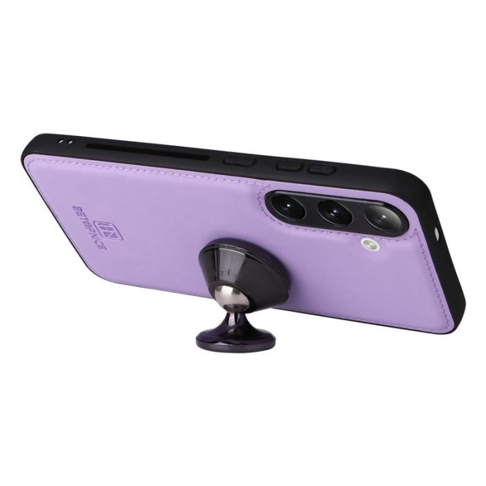 BETOPNICE - BETOPNICE Samsung Galaxy S24+ Fodral - Detachable PU Leather - Lila