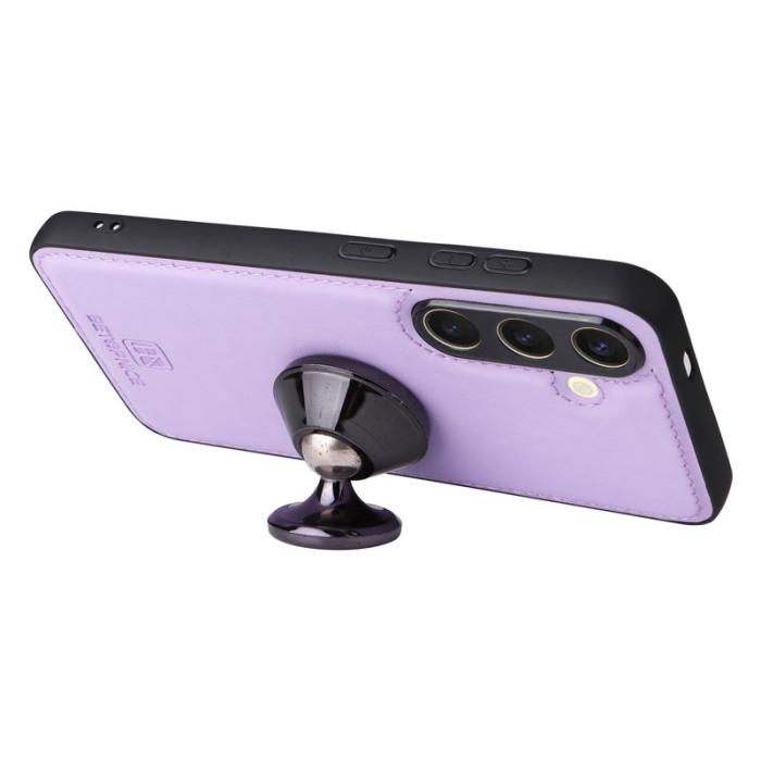 BETOPNICE - BETOPNICE Samsung Galaxy S25 Fodral - Detachable PU Leather - Lila