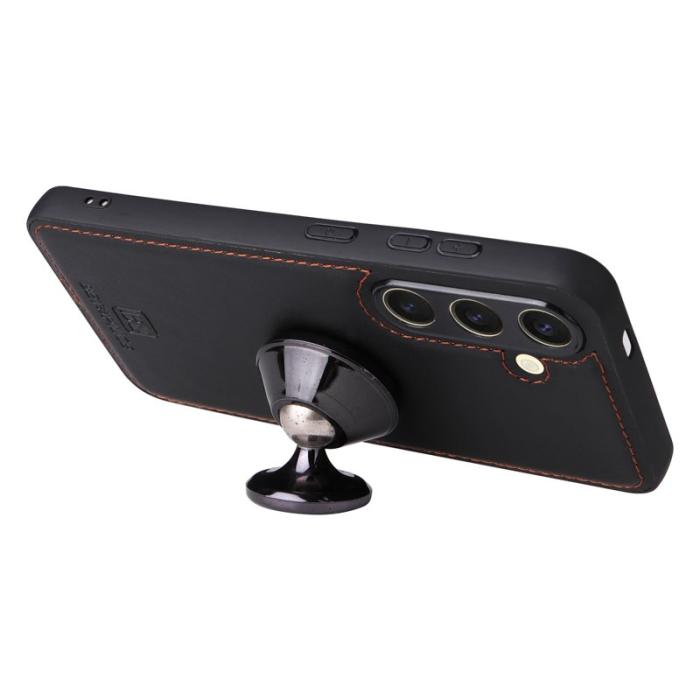 BETOPNICE - BETOPNICE Samsung Galaxy S25 Fodral - Detachable PU Leather - Svart