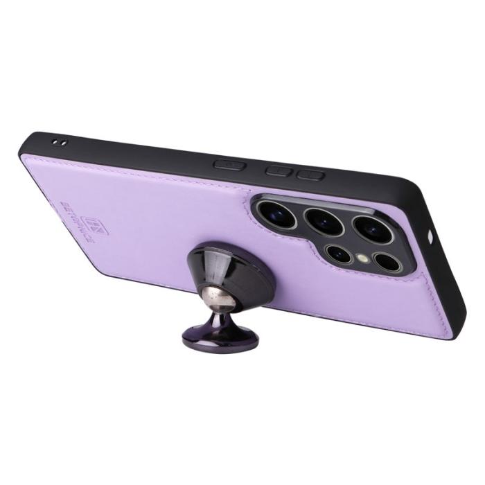 BETOPNICE - BETOPNICE Samsung Galaxy S25 Ultra Fodral - PU Läder - Lila