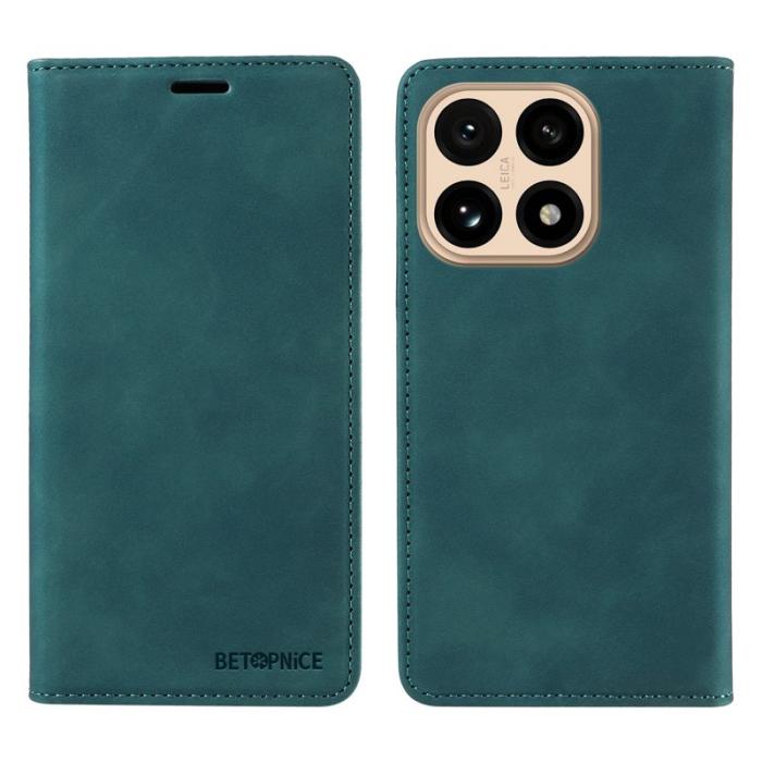 BETOPNICE - BETOPNICE Xiaomi 15T Fodral Äkta läder - Grön