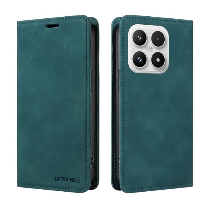 BETOPNICE - BETOPNICE Xiaomi 17 Fodral Äkta läder - Grön