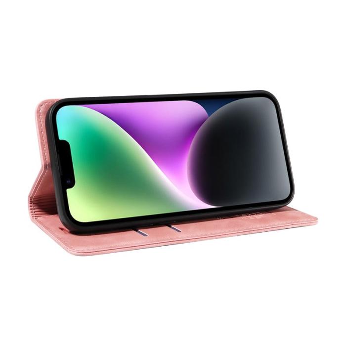 BETOPNICE - BETOPNICE Xiaomi 17 Fodral - Äkta läder - Magnetisk stängning - Rosa