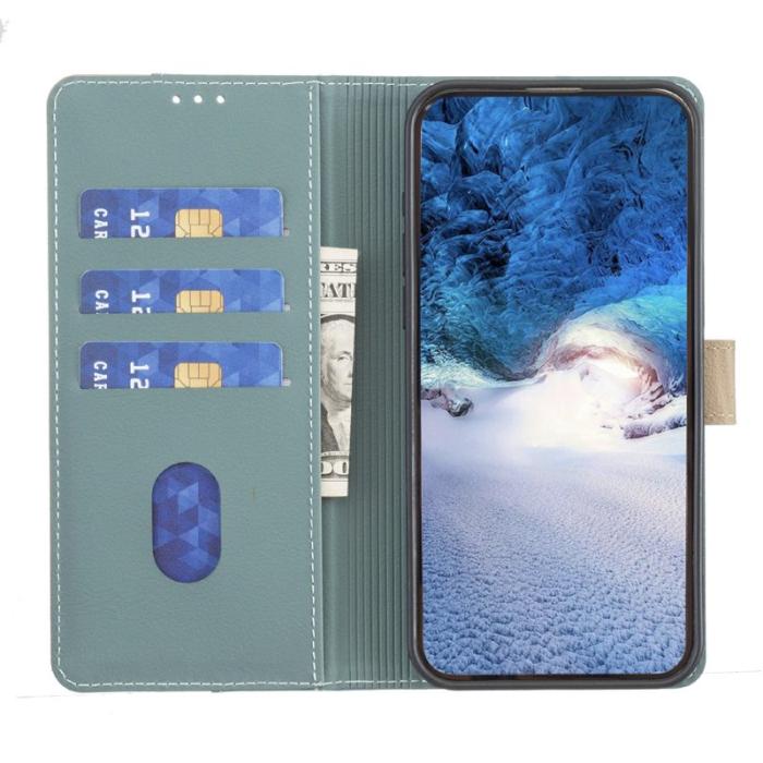 BINFEN COLOR - BINFEN COLOR BF33 för OnePlus 13 Fodral Äkta läder - Grön