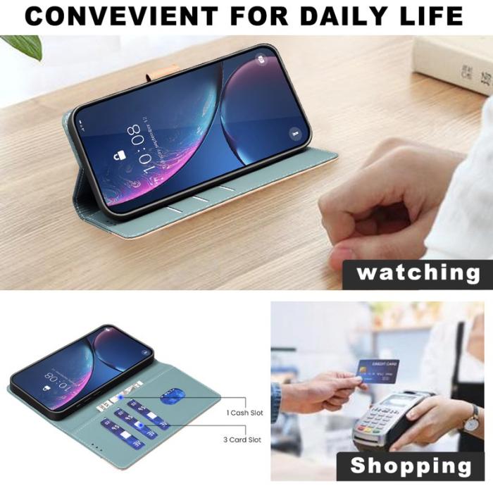 BINFEN COLOR - BINFEN COLOR BF33 för Xiaomi 13T / 13T Pro Fodral Äkta läder - Grön