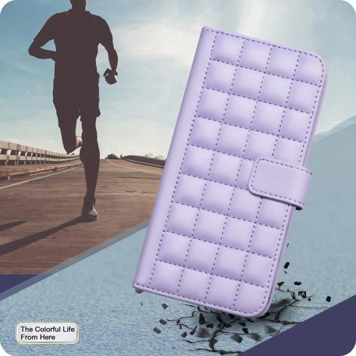 BINFEN COLOR - BINFEN COLOR för Samsung Galaxy A16 5G Fodral Äkta läder - Ljuslila