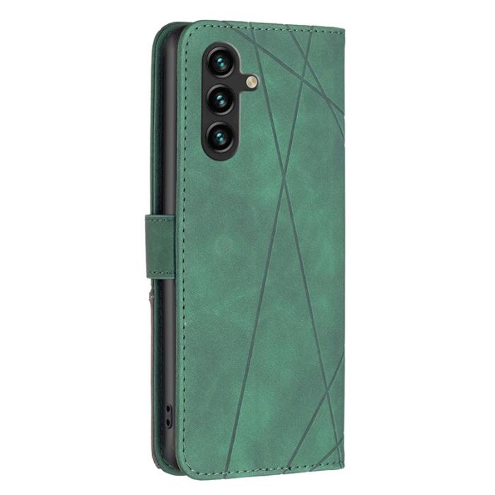 BINFEN COLOR - BINFEN COLOR Samsung Galaxy A26 5G Skal Äkta läder - Grön