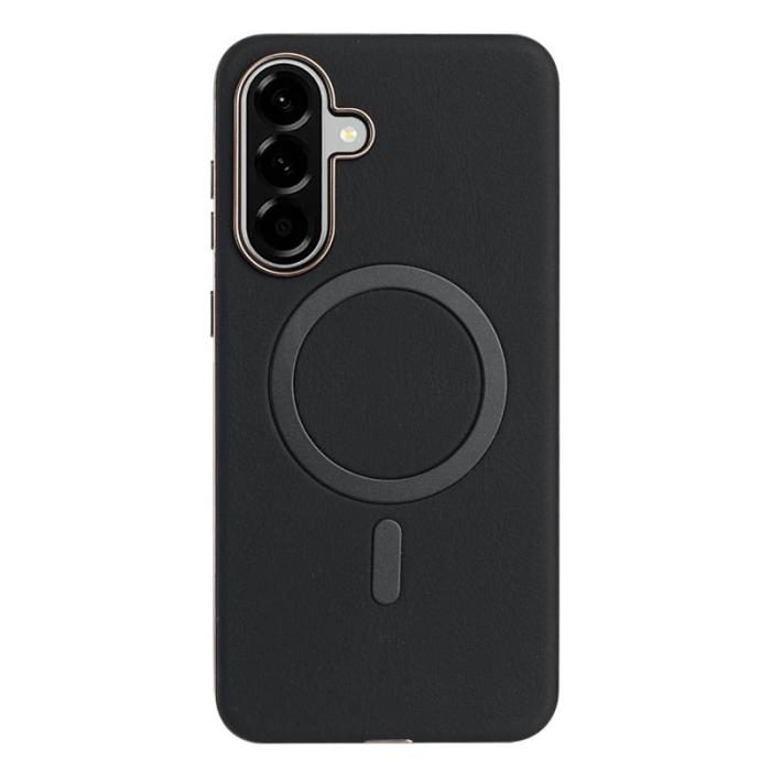 BINFEN COLOR - BINFEN Fodral för Samsung Galaxy A56 5G - PU + TPU - Svart