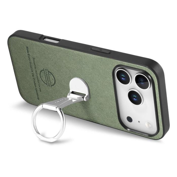 CASENEO - CASENEO BW-12 iPhone 17 Pro Max Fodral Äkta läder - Grön