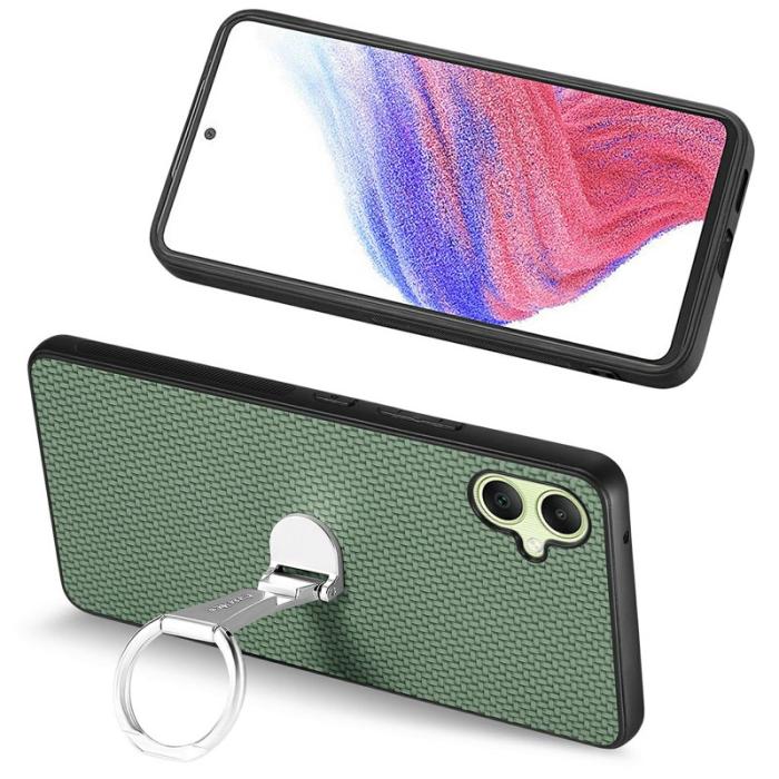 CASENEO - CASENEO C1-19 Fodral för Samsung Galaxy A06 4G - KonstLäder - Grön