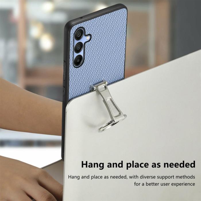 CASENEO - CASENEO C1-19 Fodral för Samsung Galaxy A16 4G/5G - Äkta läder - Brun