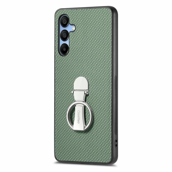 CASENEO - CASENEO C1-19 Fodral för Samsung Galaxy A16 Äkta läder - Grön