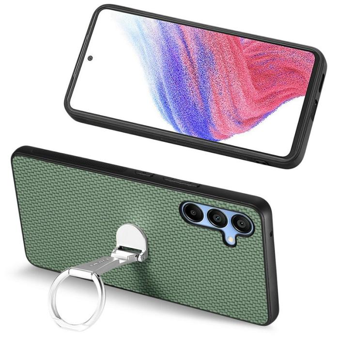 CASENEO - CASENEO C1-19 Fodral för Samsung Galaxy A16 Äkta läder - Grön