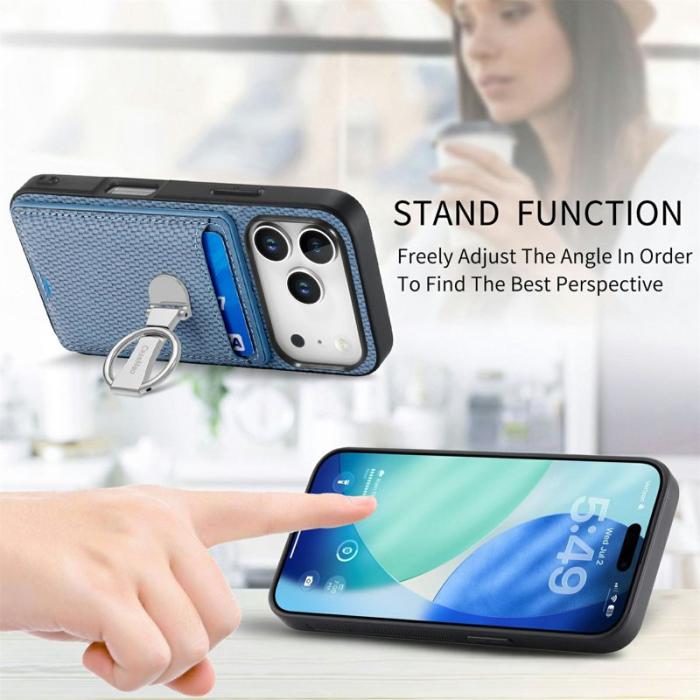 CASENEO - CASENEO C1-19 iPhone 17 Pro Max Fodral Äkta läder - Grön