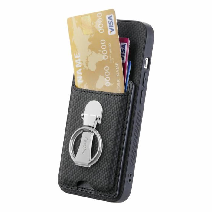 CASENEO - CASENEO C1-19 iPhone 17 Pro Max Fodral Äkta läder - Svart